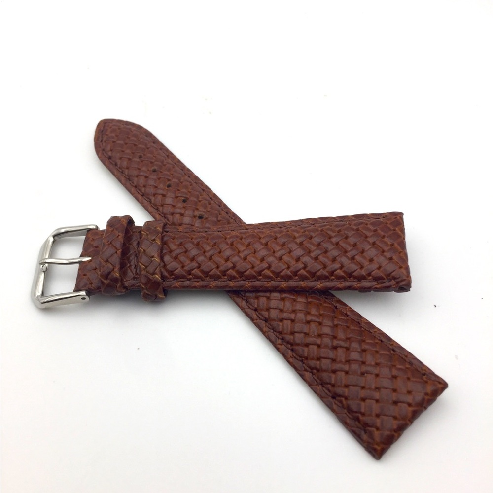 Watch Band Men Genuine Leather water Resistant